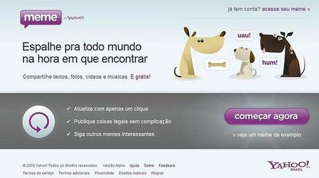Yahoo! lance son nouveau réseau social : meme