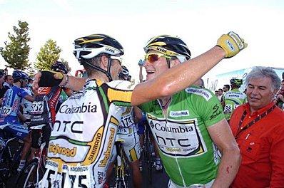 Tour d'Espagne, étape 5 et général=Andre Greipel (Columbia)