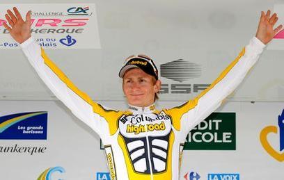 Tour d'Espagne, étape 5 et général=Andre Greipel (Columbia)