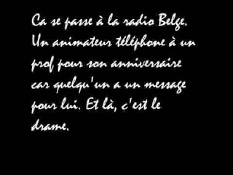 Des Presentateurs De La Radio Belge Fetent Un Bon Anniversaire A Un Prof Tres Proche D 1 Eleve Paperblog