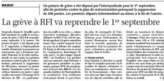 Quotidien Les Echos mardi 25 août 2009