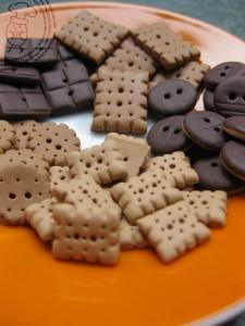 biscuits boutons en fimo