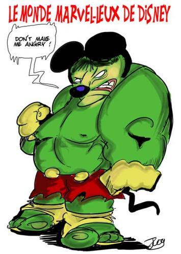 Hulk, le bonnhomme vert au pays Marvel-leux de Disney !