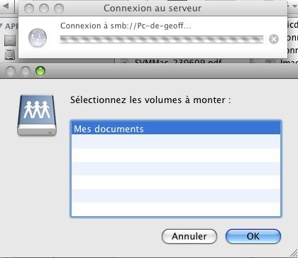 Transférer des documents d’un PC vers un Mac