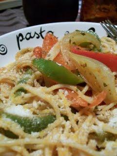 Spaghettini à l’huile tomatée de A LA Di Stasio