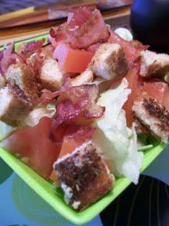 BLT : un classique revisité en salade