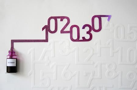 Ce calendrier utilise le principe de la capillarité. Les ... Ce calendrier utilise le principe de la capillarité. Les ...