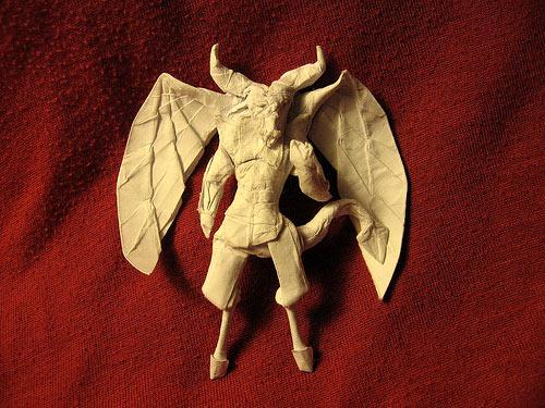 Demon Origami Modèle