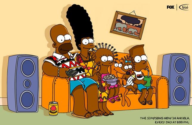 les simpsons en angola