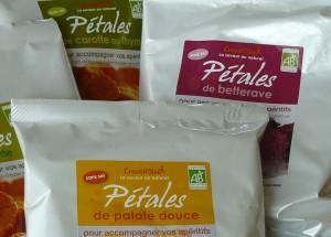 Apéritif, nouveauté : chips de légumes BIO