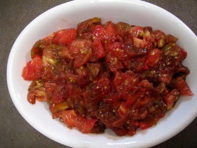 Le crumble de tomates