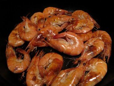 Gambas poêlées