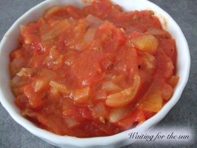 Crumble tomates cumin mozzarella 4