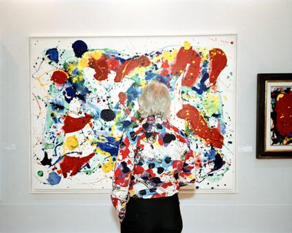 Martin Parr Abstract Painting