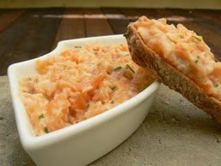Les rillettes aux deux saumons