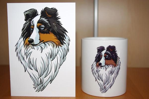 Exemples de mugs avec portraits^^