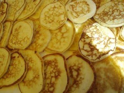 Blinis de pommes de terre (à sucrer ou à saler)