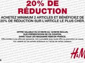 réduction chez H&amp;M; jusqu’au septembre
