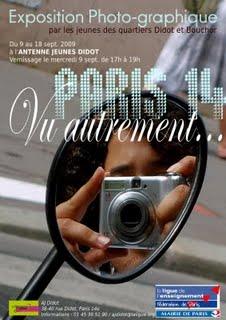 Paris 14 vu autrement... Quand les jeunes exposent leurs photos...