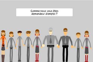 Préoccupations d'un demandeur d'emploi : réponse en images