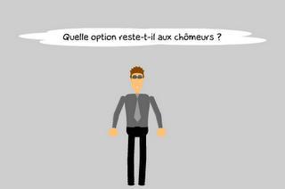 Préoccupations d'un demandeur d'emploi : réponse en images