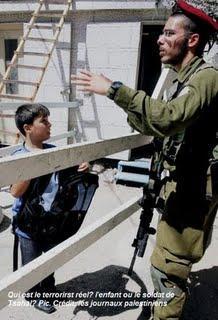 Enfant palestinien, assassiné par des tireurs d'élite