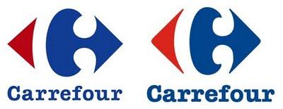Logo: Carrefour arrondit les angles