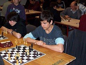 Le groupe compétition de l'Ecole de jeu d'échecs
