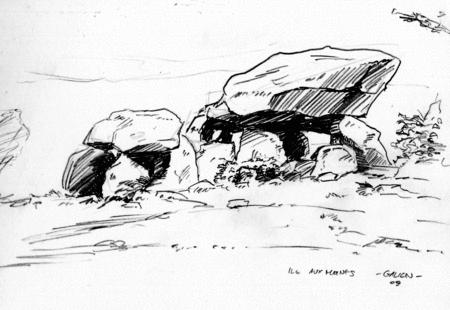 croquis_Morbihan_dolmen