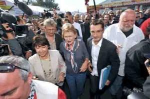 aubry-huma-buffet rassemblement de la gauche ps76 blog76 source http://www.leparisien.fr