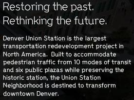 Union Station Denver - accompagnement au changement
