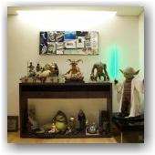 L’appart d’un fan de Star Wars