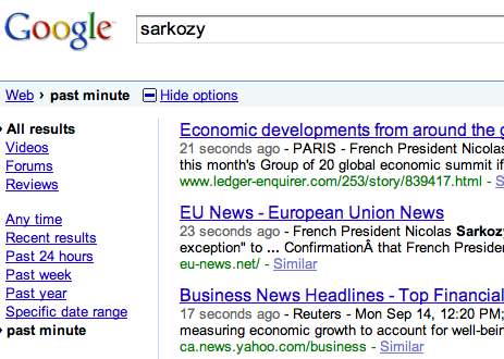 Sarko Google