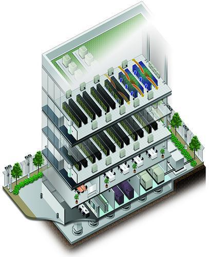 Hitachi Data System - Green Datacenter - Yokohama
