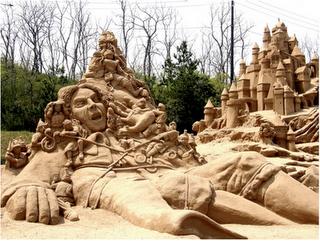 Festival Mondial des sculptures de sable de Tottori 2009