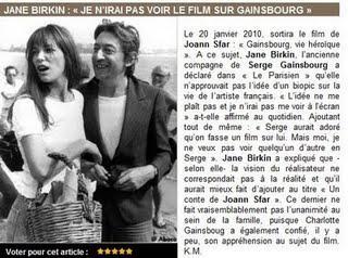 Birkin VS Sfar par Orange Mécanique