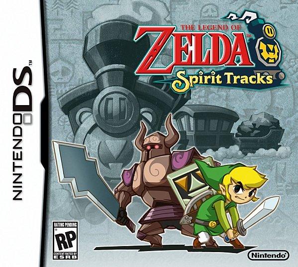 Zelda Spirit Tracks : la boite, le logo, la date