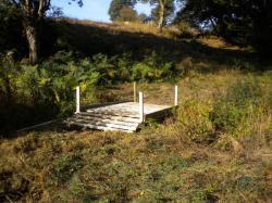 Derniers préparatifs de la rando 2009 de l'Enduro Club Kick Vert