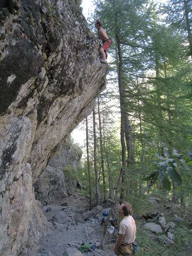 escalade entraigues, couenne