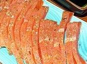 Saumon mariné épices