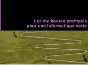 Green meilleures pratiques pour informatique verte