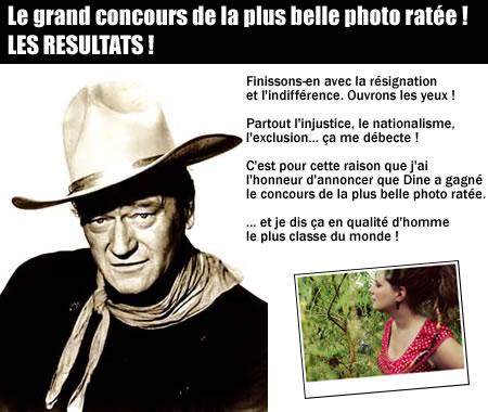 Les résultats du concours de la plus belle photo ratée