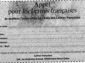 Appel lettres françaises levée fonds