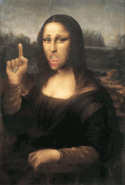 Mona Lisa, she’s not my girl…
