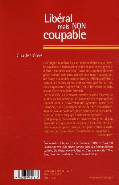 Un Economiste/financier Charles GAVE, Un homme libre pour toute la vérité!