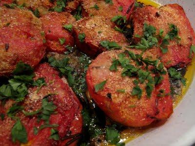 Tomates au four