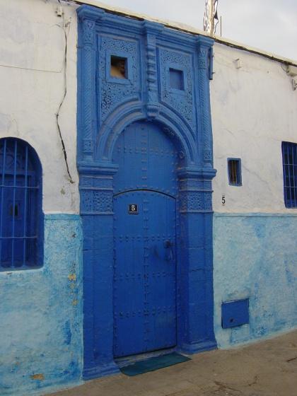 Porte dans la Kasbah des Oudaïa_1