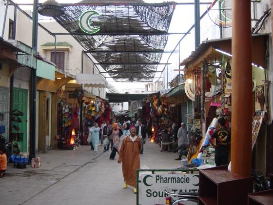 Rue Fatah à Rabat_1