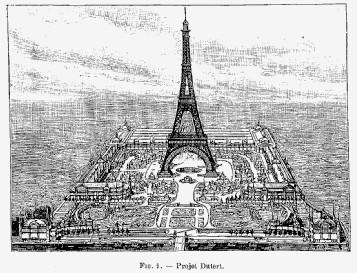Projet exposition universelle de 1889 à Paris
