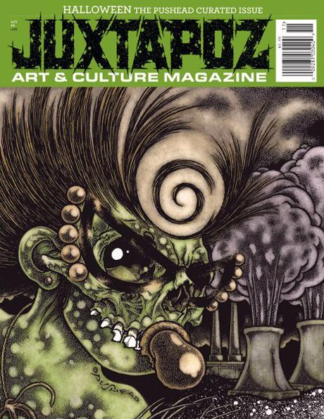 JUXTAPOZ #105 - OCTOBER 2009 ISSUE CURATED BY PUSHEAD